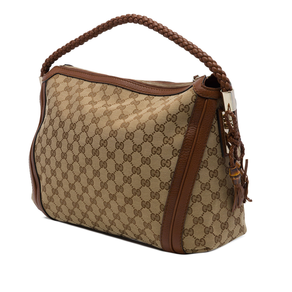 Gucci Medium GG Canvas Bella Shoulder Bag