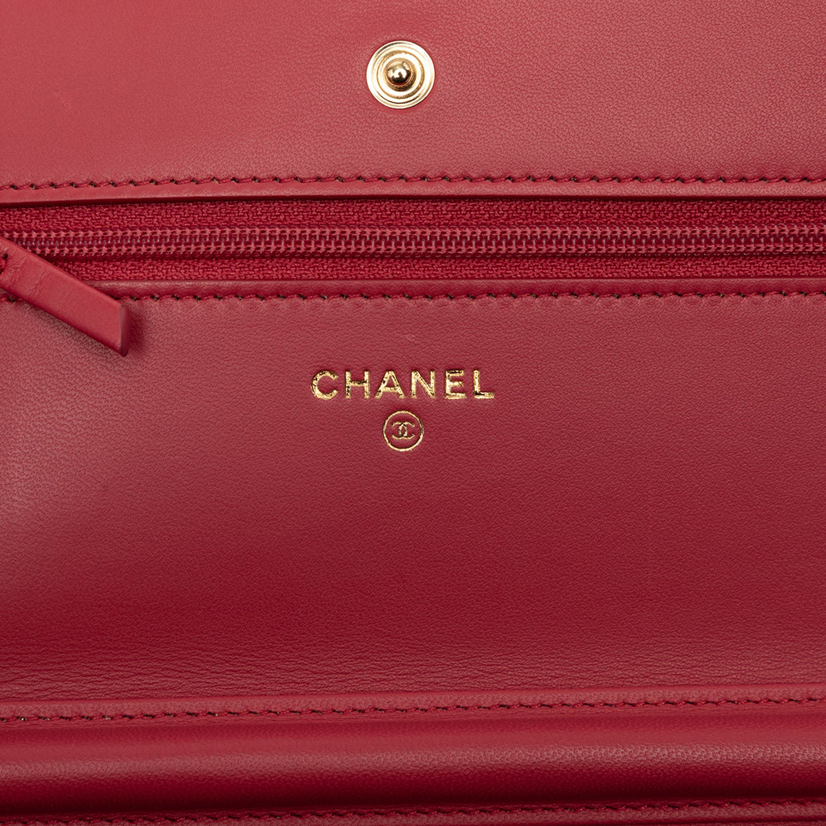 Chanel CC Quilted Lambskin Wallet on Chain