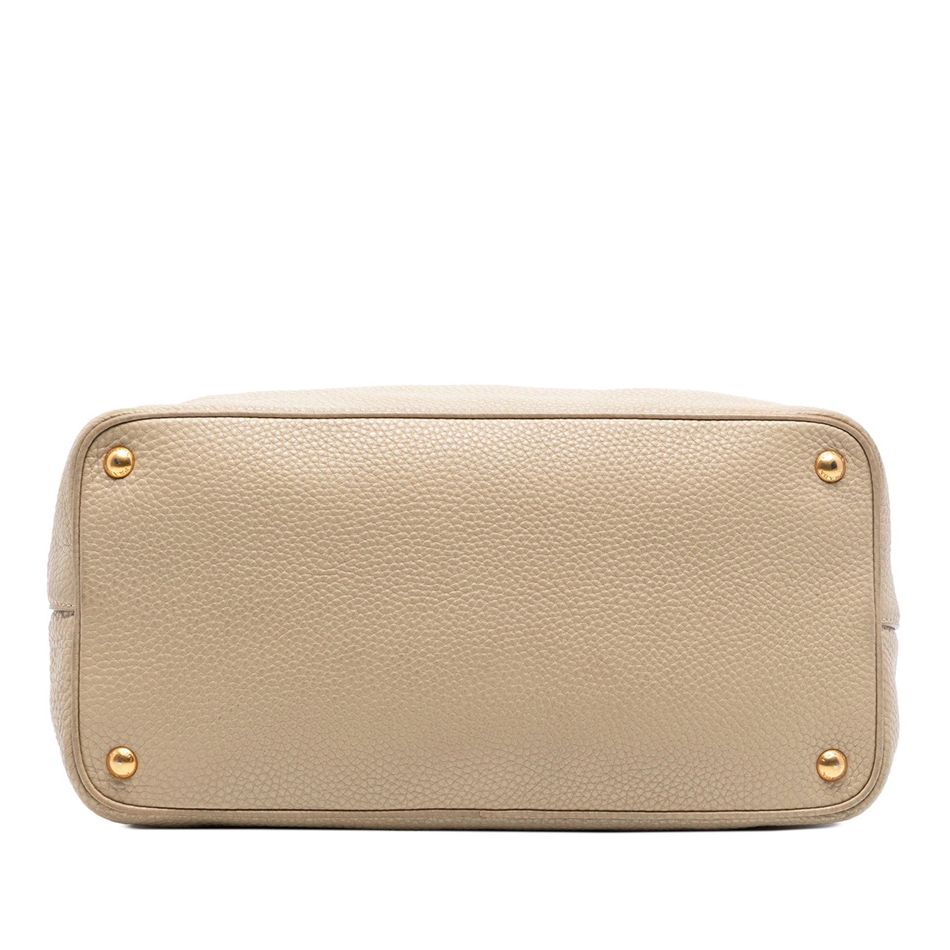 Prada Vitello Daino Open Convertible Tote