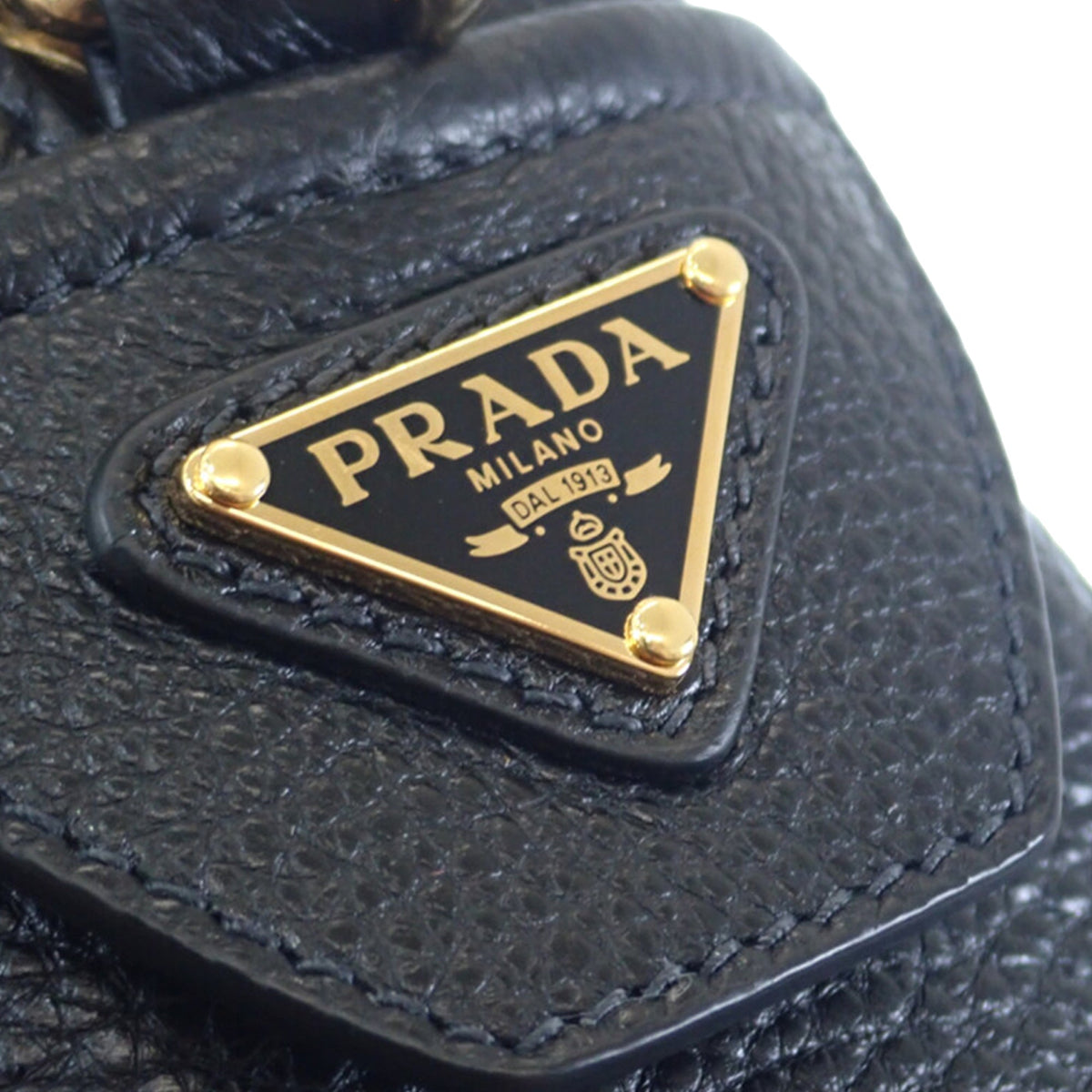 Prada Vitello Daino Perforated Logo Camera Bag