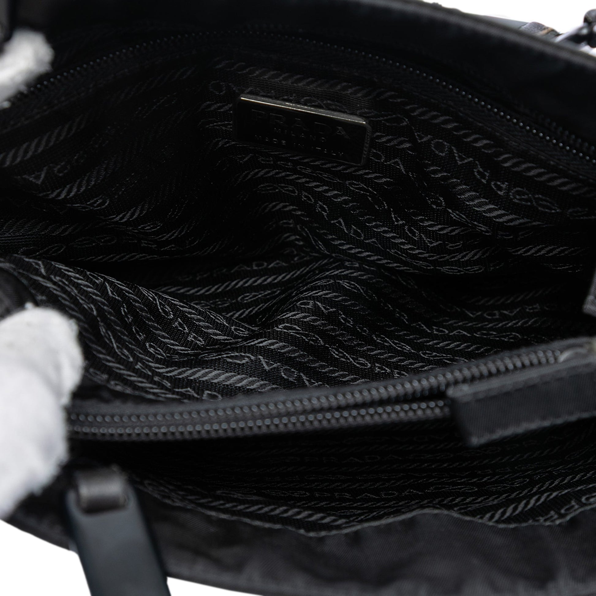 Prada Tessuto Impunto Chain Tote