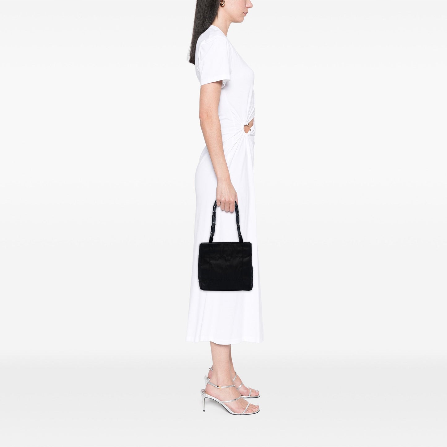 Prada Tessuto Impunto Chain Tote