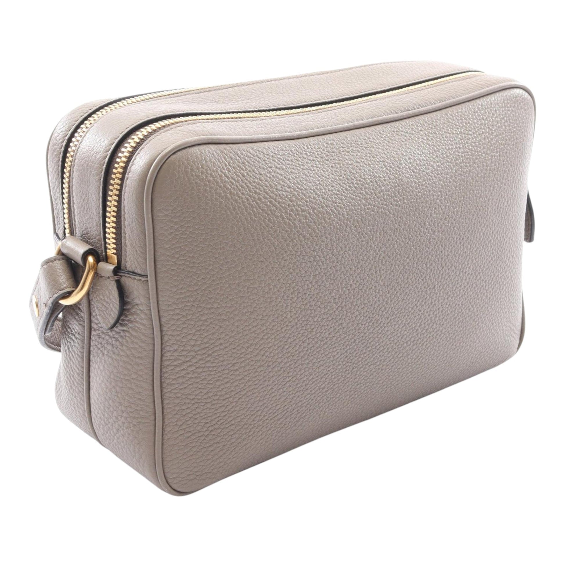 Prada Vitello Daino Double Zip Camara Bag