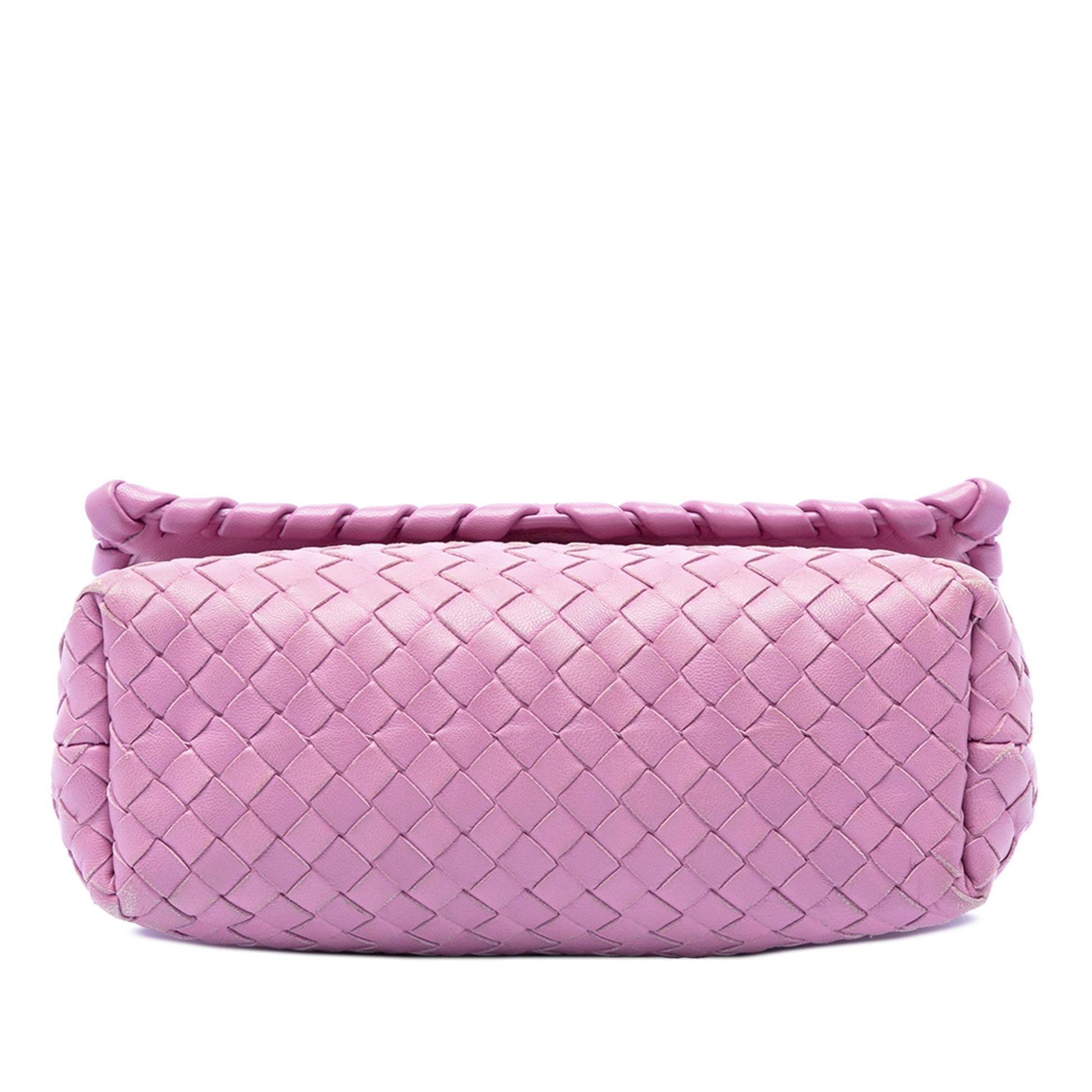 Bottega Veneta Baby Nappa Intrecciato Olimpia Crossbody