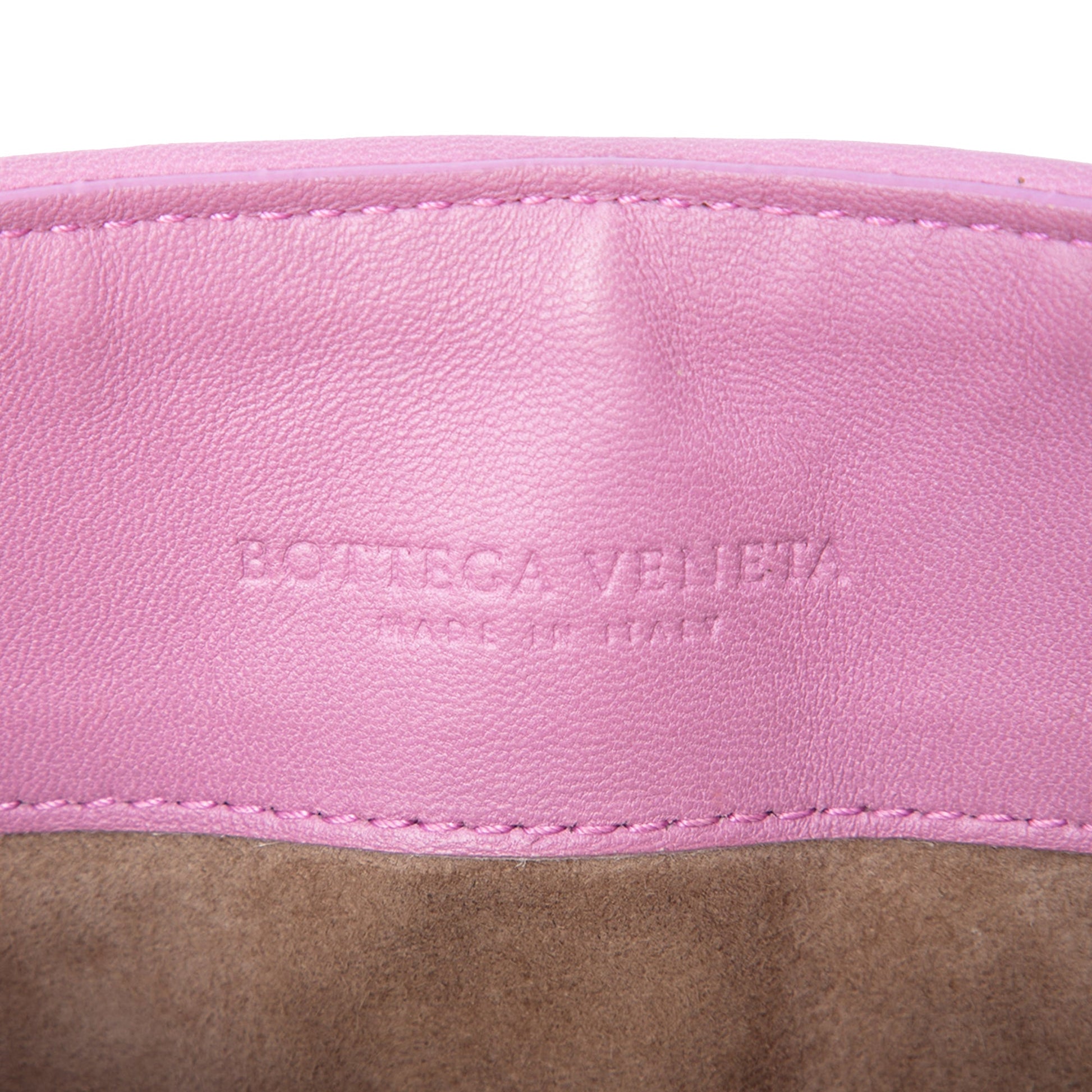 Bottega Veneta Baby Nappa Intrecciato Olimpia Crossbody