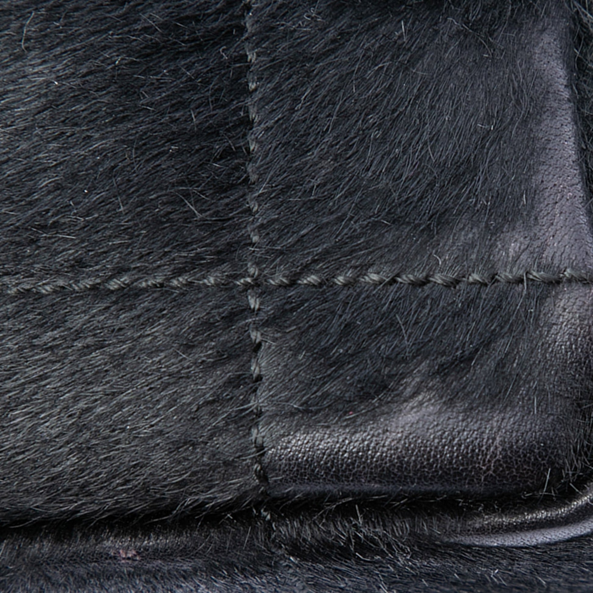 Chanel Chocolate Bar Pony Hair East West Flap