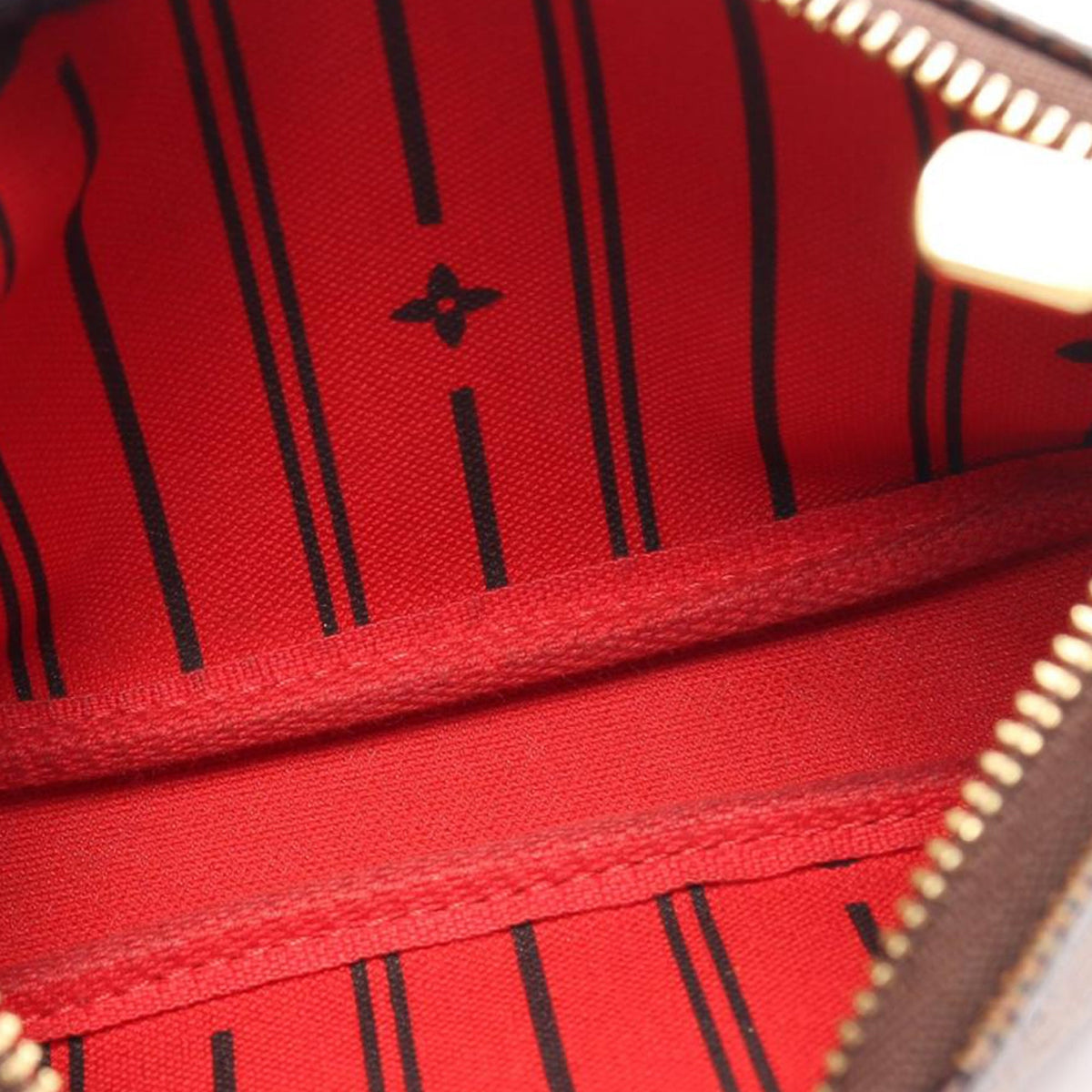 Louis Vuitton Damier Ebene Trunks and Bags Mini Pochette Accessoires — Brown