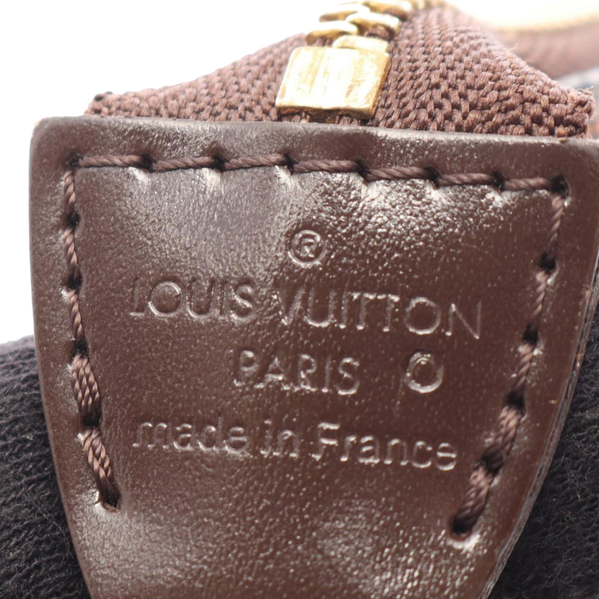 Louis Vuitton Damier Ebene Trunks and Bags Mini Pochette Accessoires — Brown