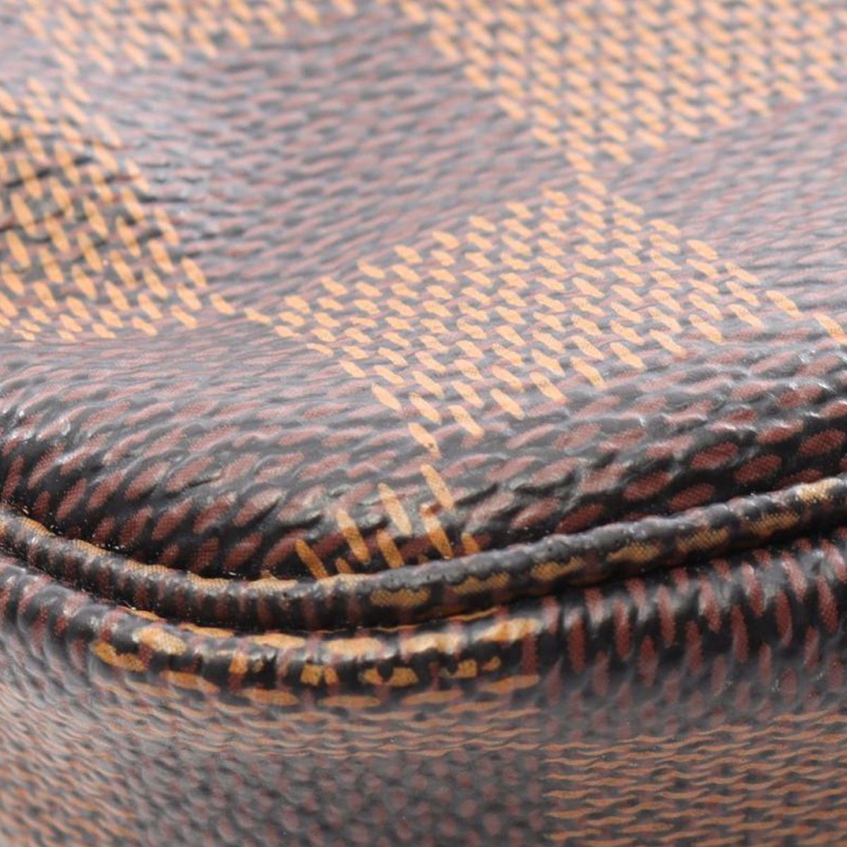 Louis Vuitton Damier Ebene Trunks and Bags Mini Pochette Accessoires — Brown