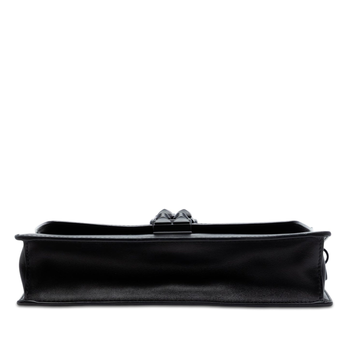 Prada Saffiano Trimmed Studded City Calf Elektra Crossbody