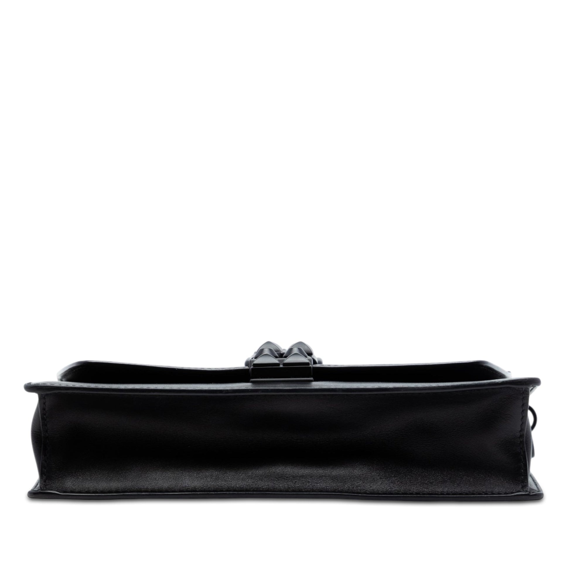 Prada Saffiano Trimmed Studded City Calf Elektra Crossbody