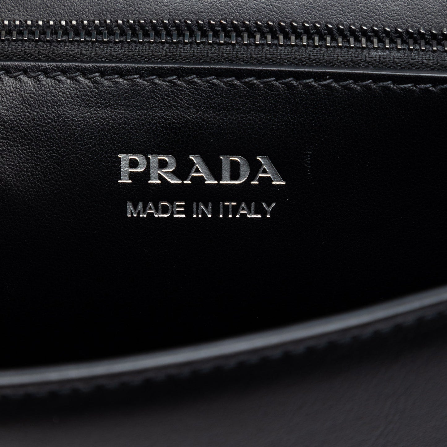 Prada Saffiano Trimmed Studded City Calf Elektra Crossbody