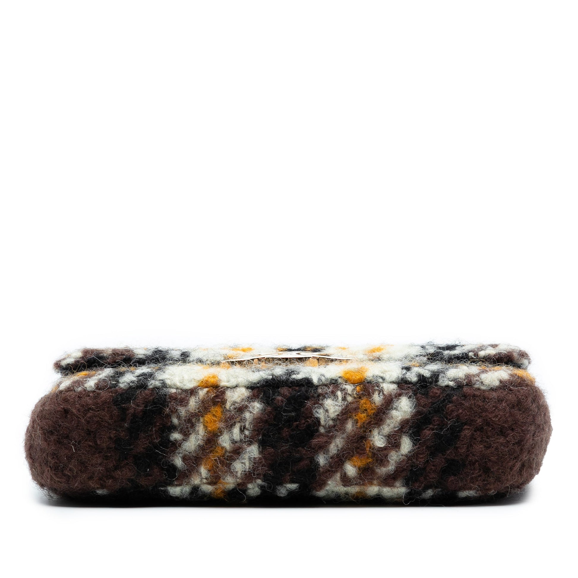 Celine Wool Triomphe Chain Shoulder Bag