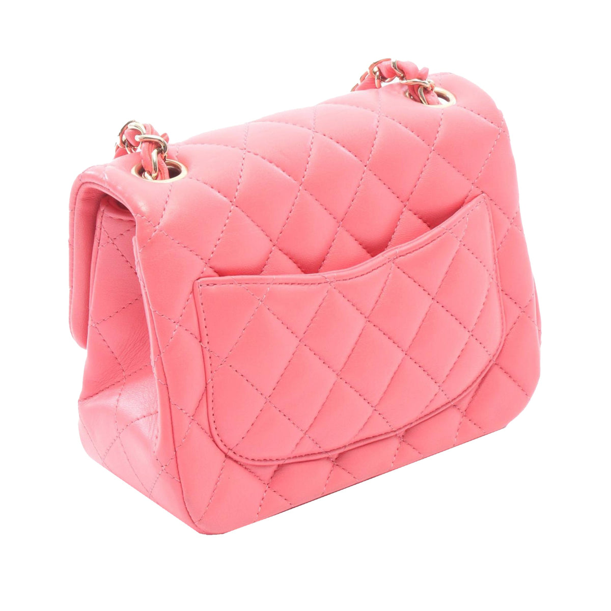 Chanel Mini Square Classic Lambskin Single Flap