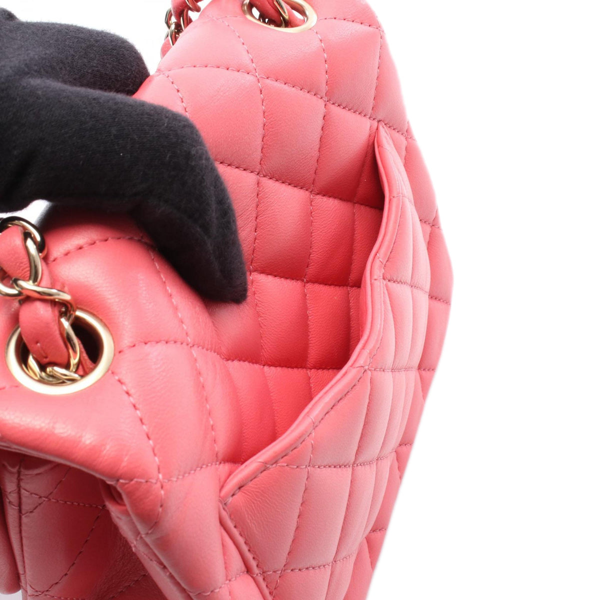 Chanel Mini Square Classic Lambskin Single Flap