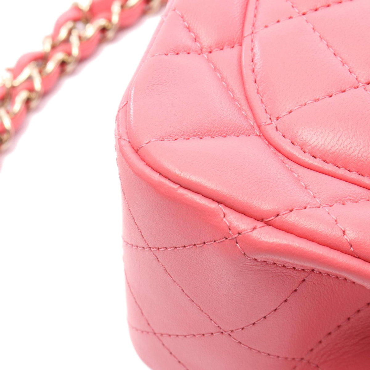 Chanel Mini Square Classic Lambskin Single Flap