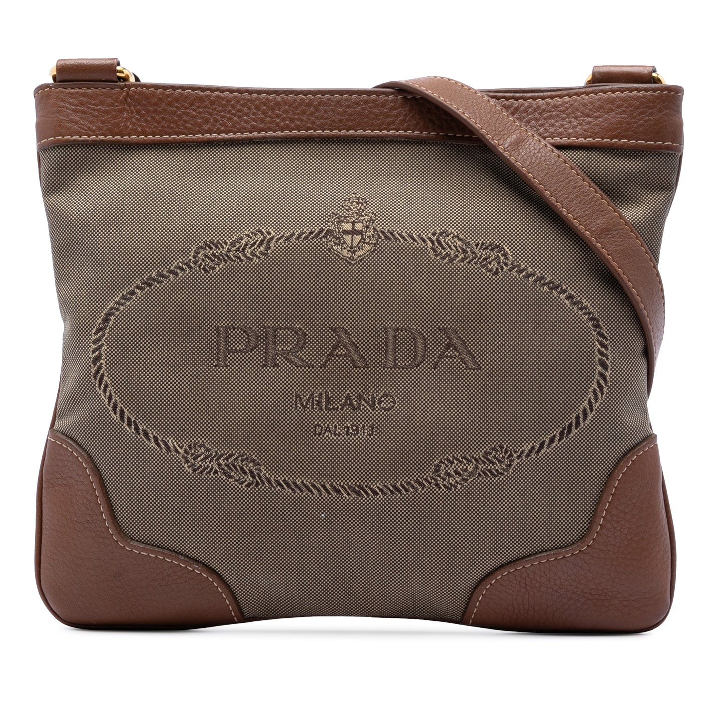 Prada Canvas Canapa Logo Crossbody