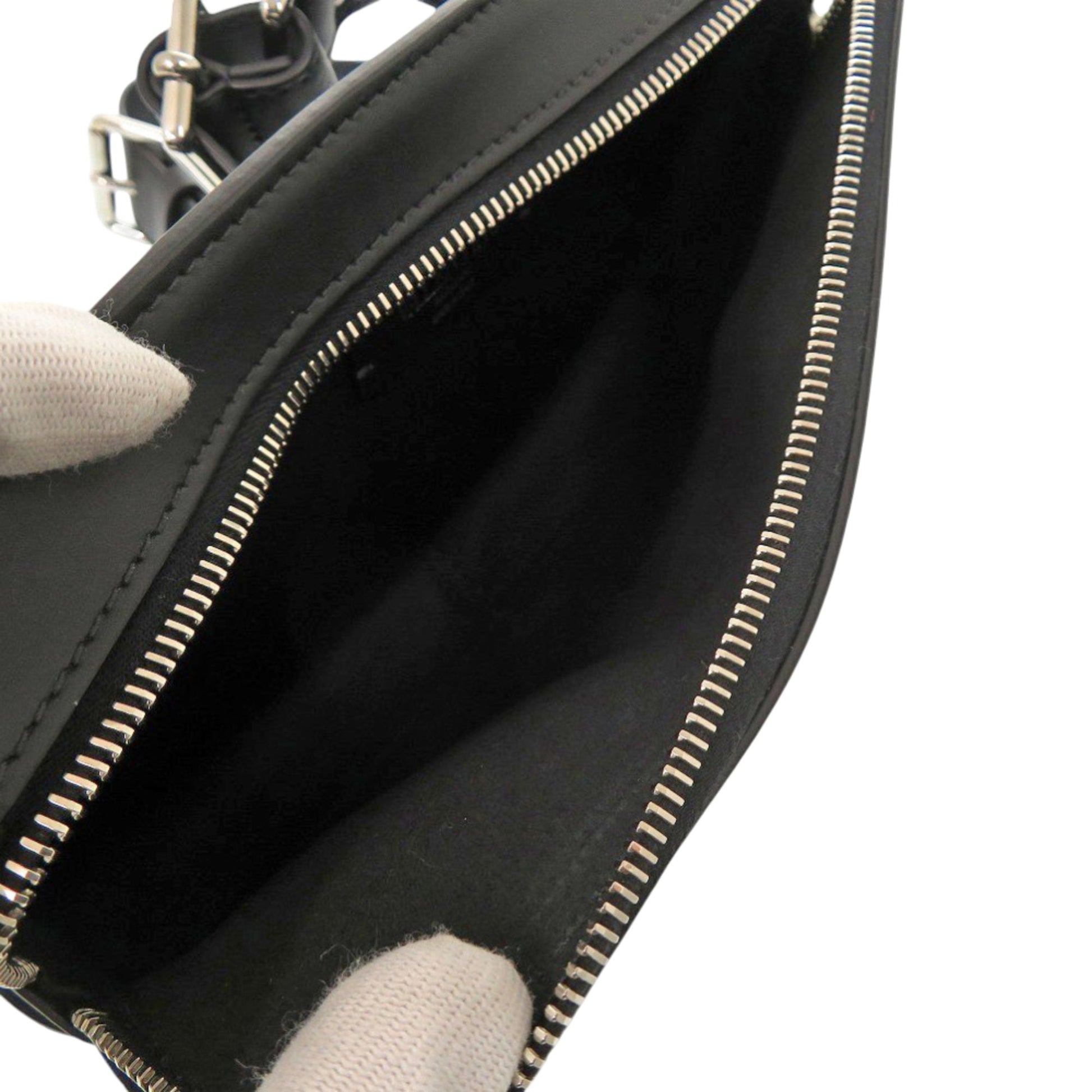 Leather VLTN Rockstud Belt Bag