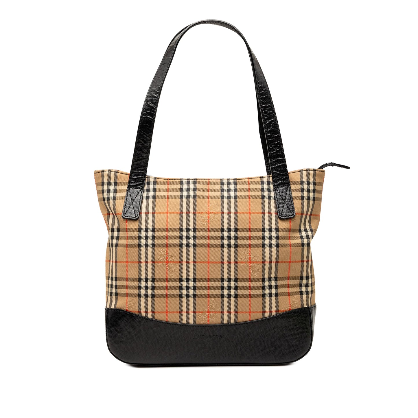 Burberry Haymarket Check Canvas Tote