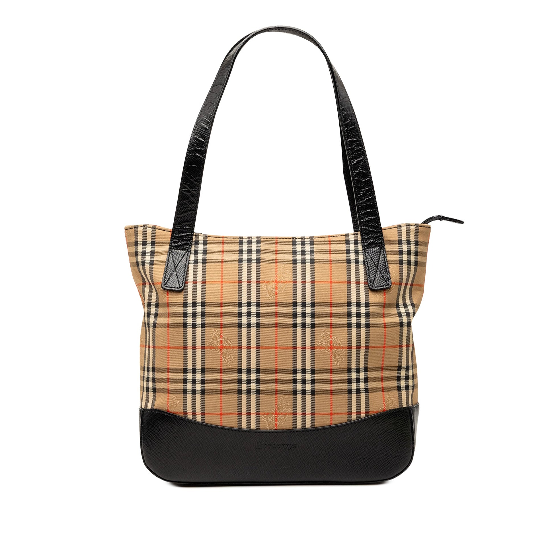 Burberry Haymarket Check Canvas Tote