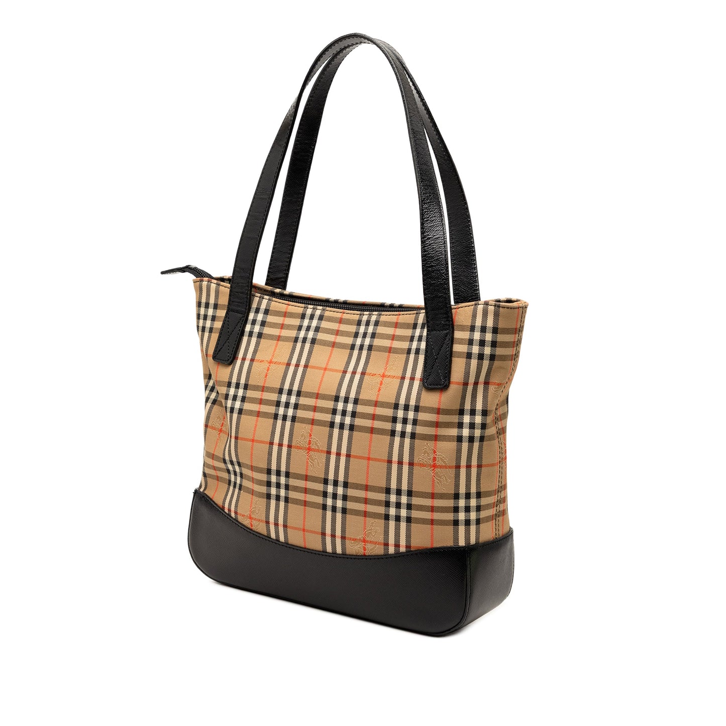 Burberry Haymarket Check Canvas Tote