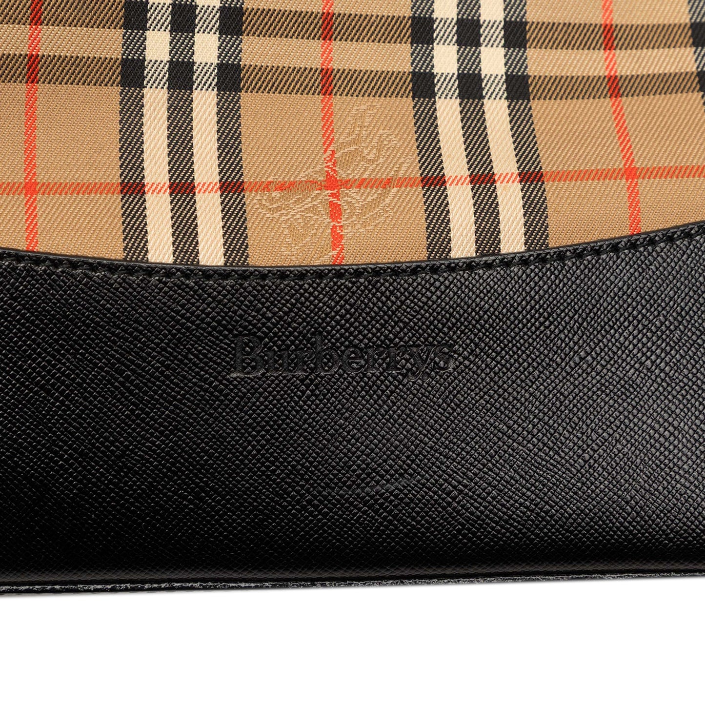 Burberry Haymarket Check Canvas Tote