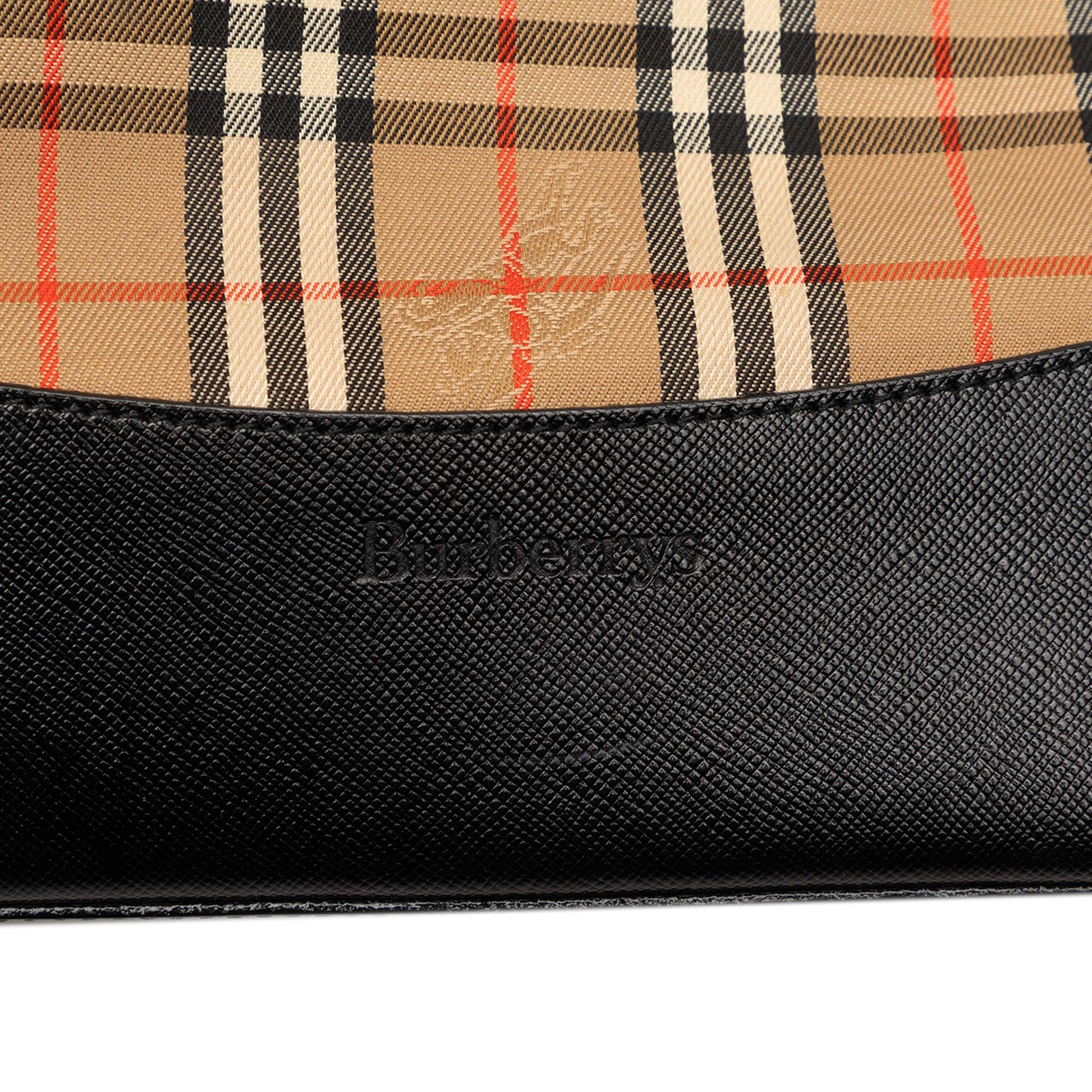Burberry Haymarket Check Canvas Tote