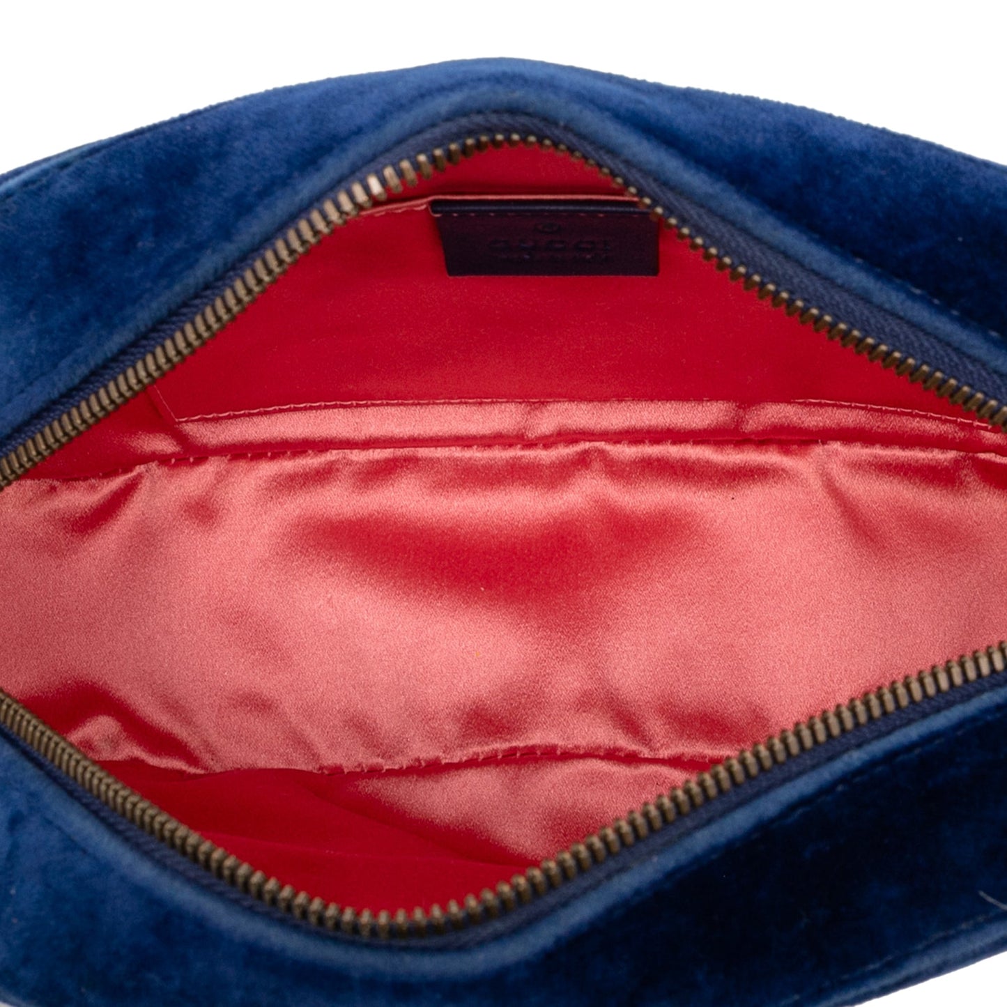 Gucci Small GG Marmont Matelasse Velvet Crossbody