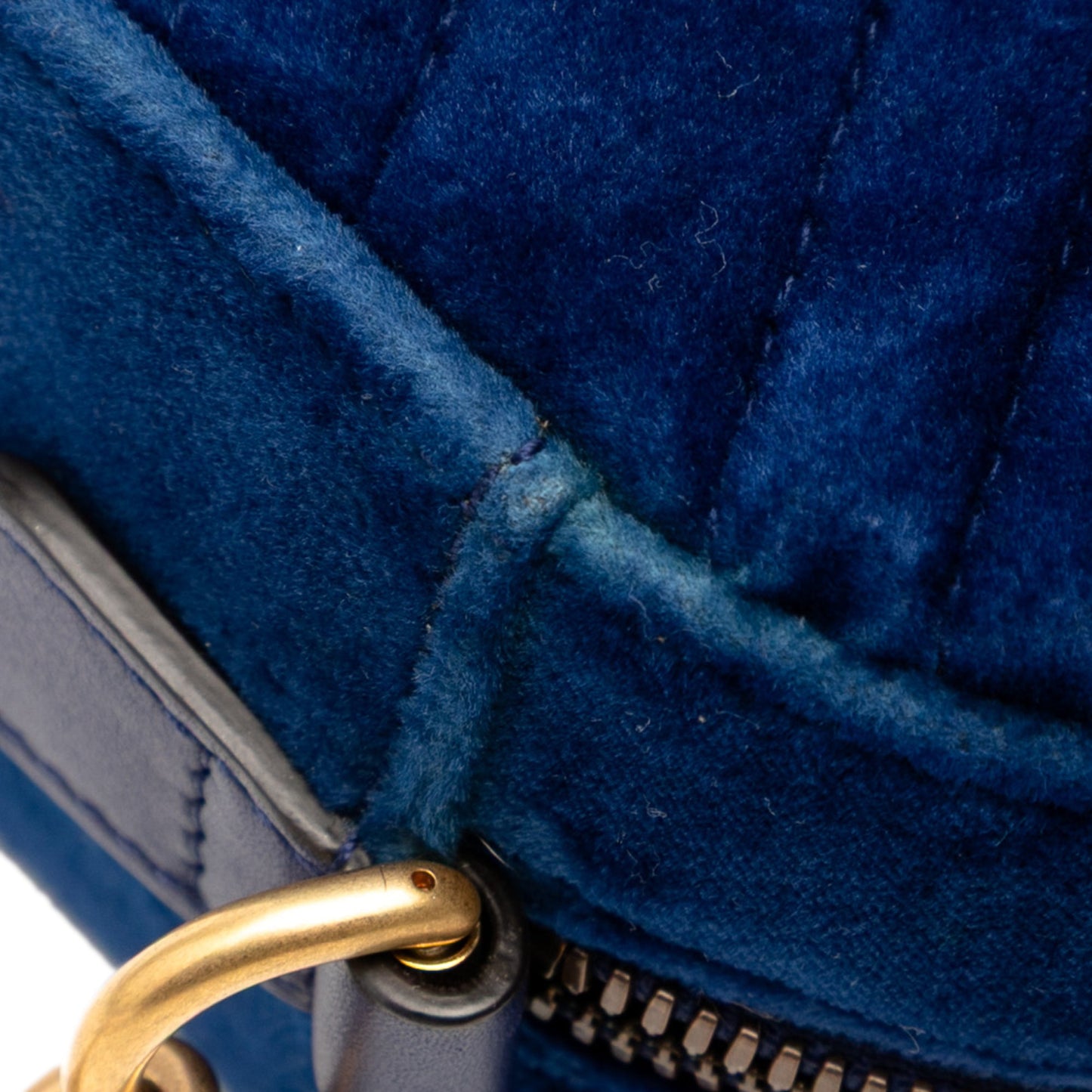 Gucci Small GG Marmont Matelasse Velvet Crossbody