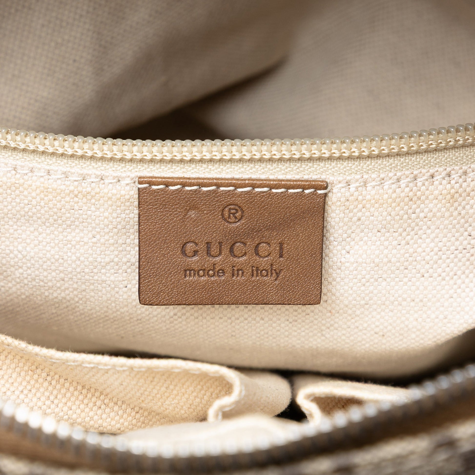 Gucci Diamante Coated Canvas Zip Crossbody
