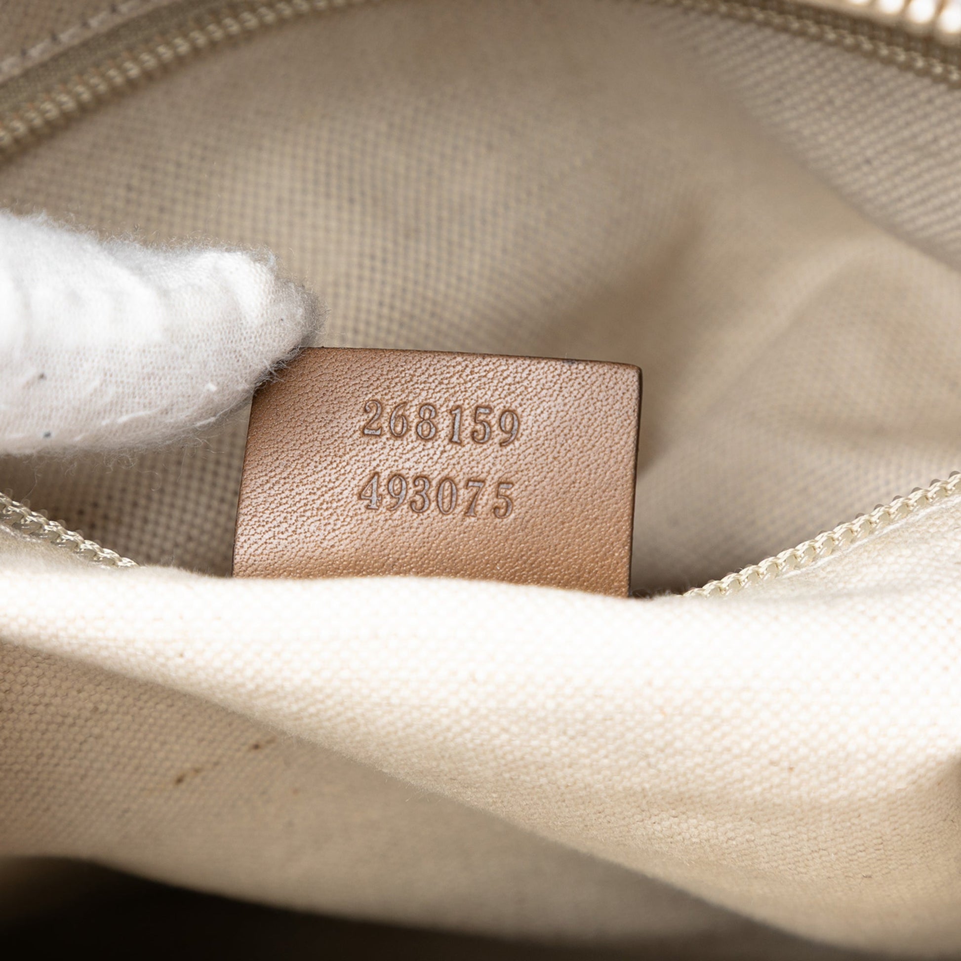 Gucci Diamante Coated Canvas Zip Crossbody