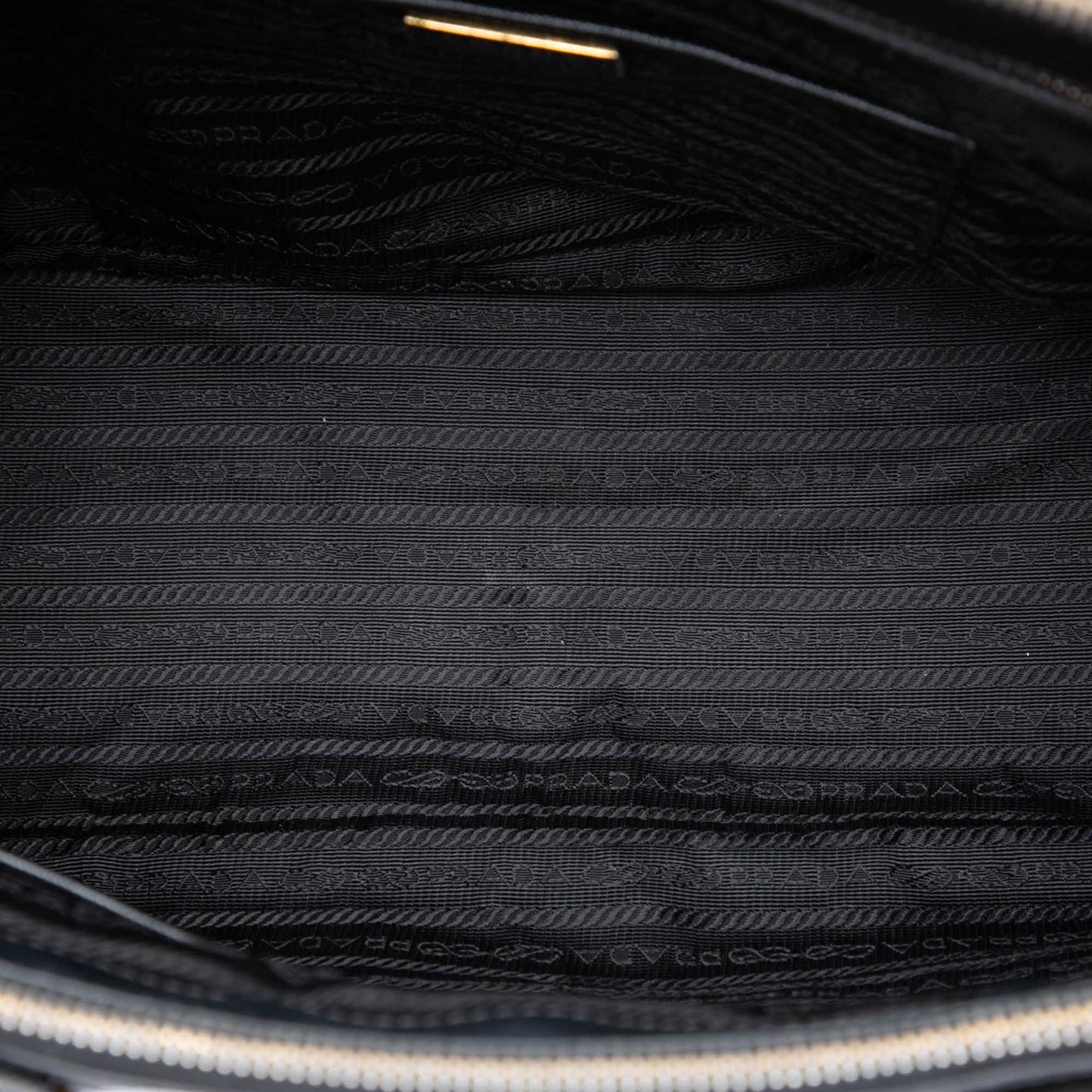 Prada Medium Saffiano Lux Galleria Double Zip Satchel