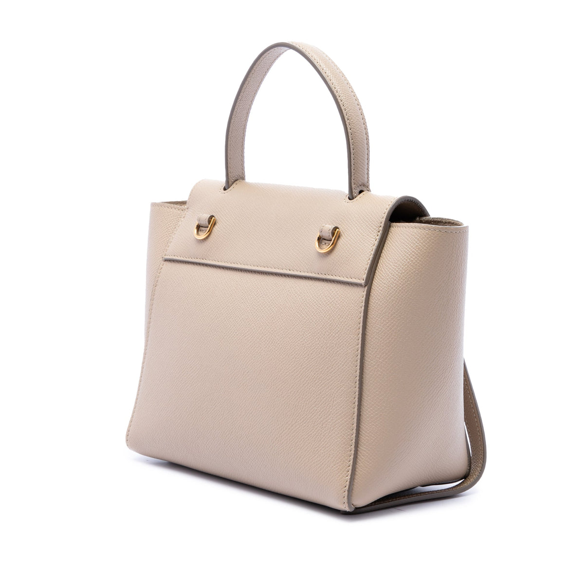 Celine Nano Grained Calfskin Belt Bag — Beige