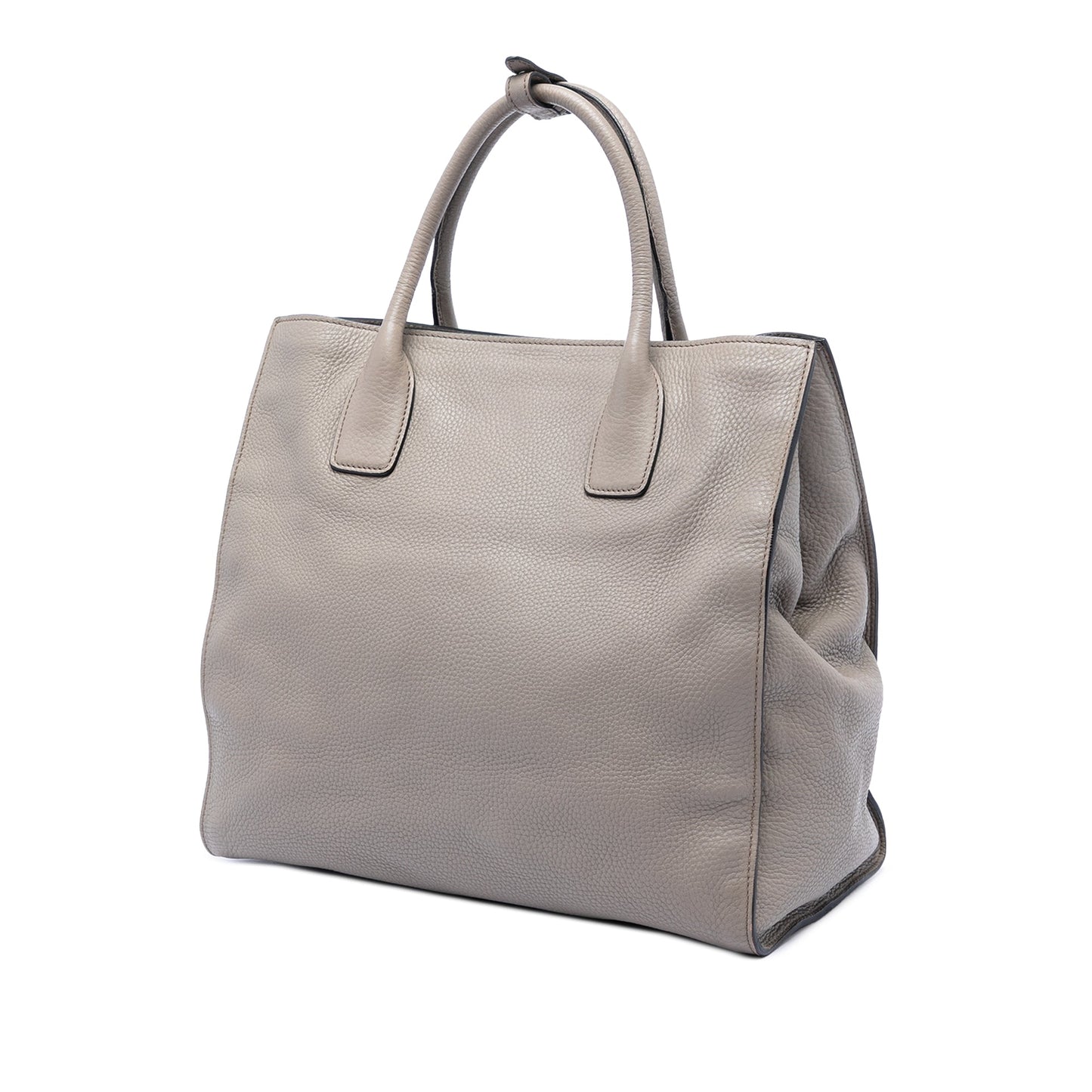 Prada Vitello Daino Open Convertible Tote