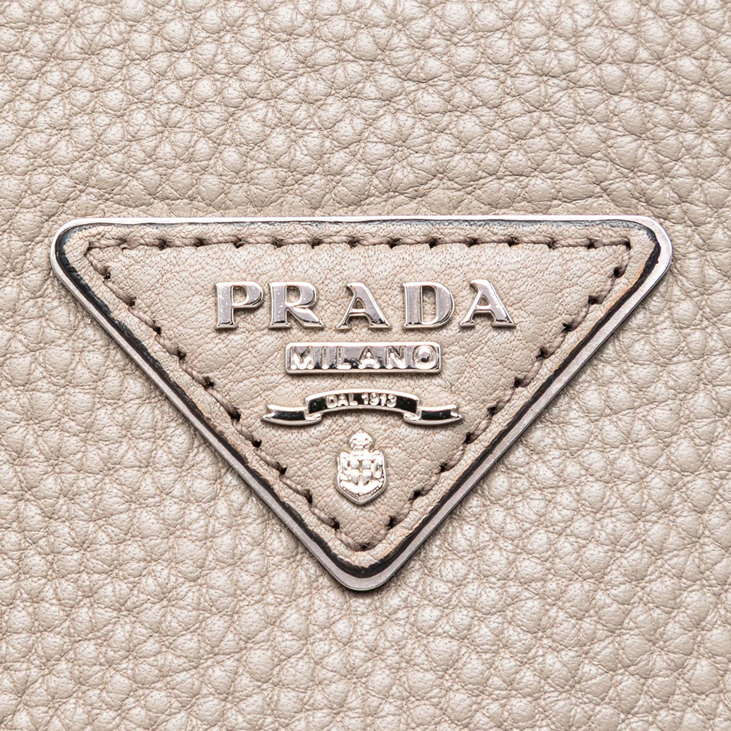 Prada Vitello Daino Open Convertible Tote