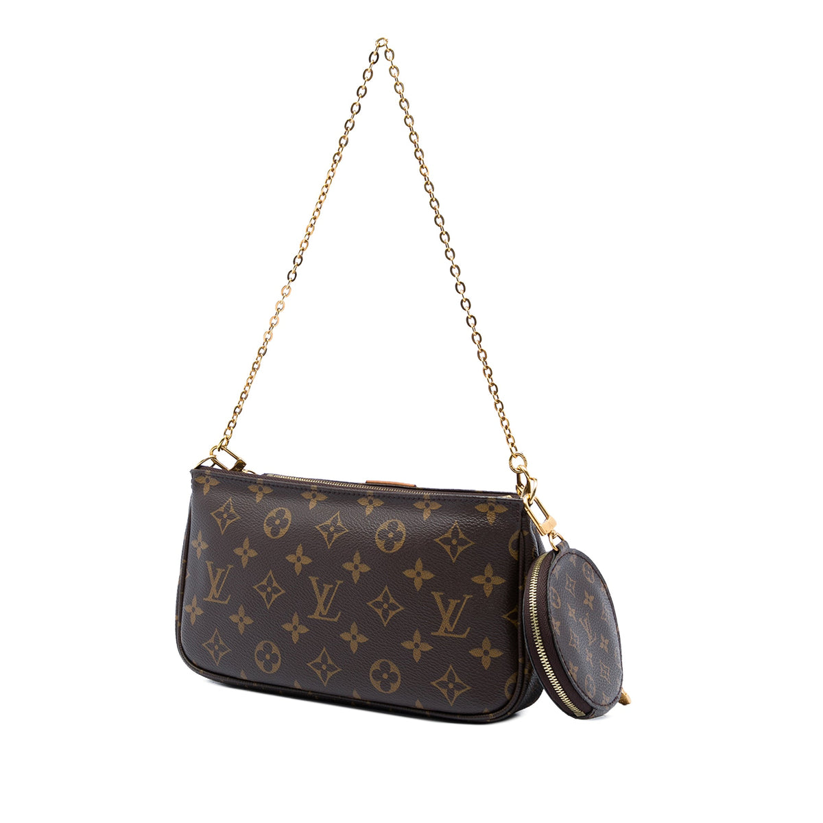 Louis Vuitton Monogram Multi Pochette Accessoires — Brown