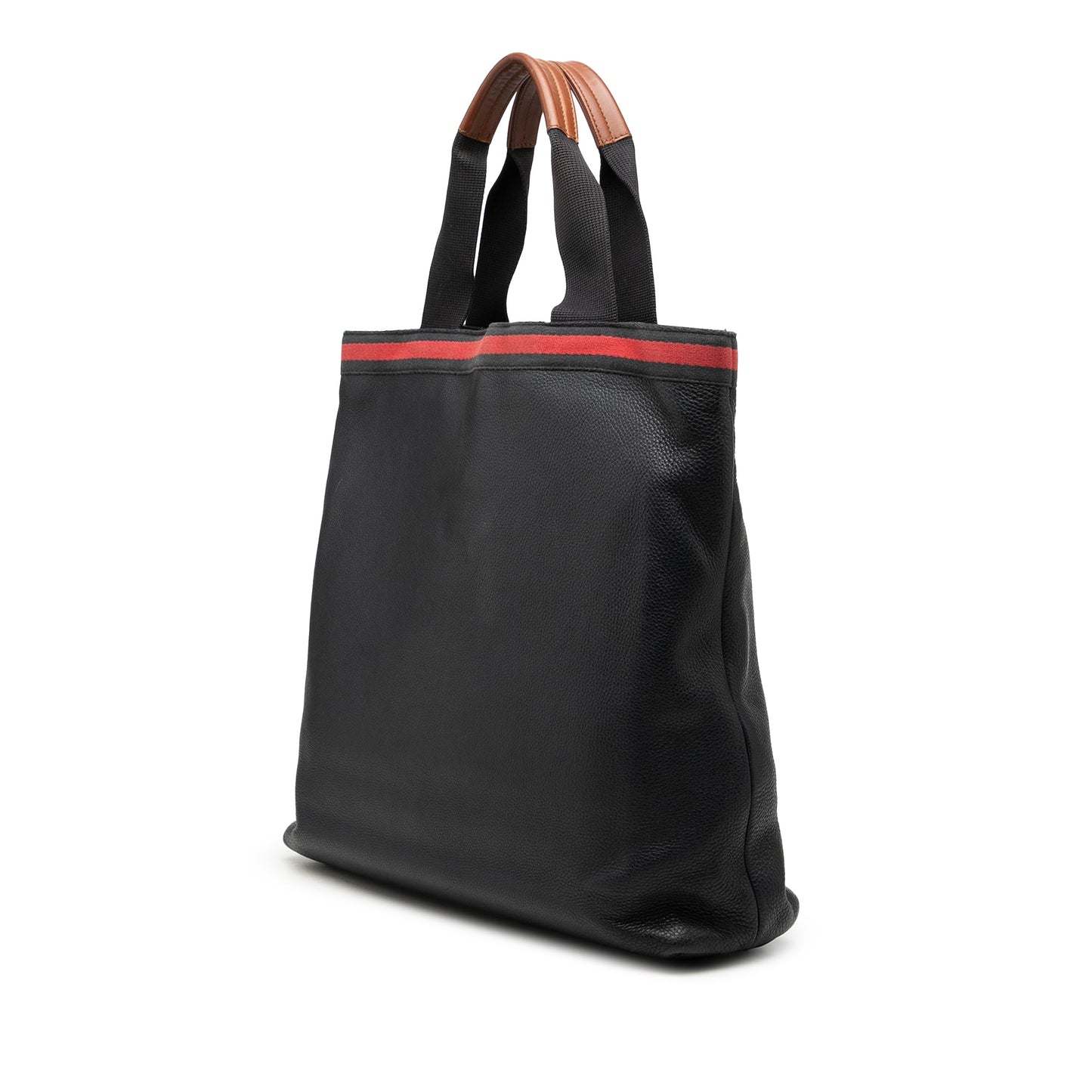 Gucci Calfskin Web Tote