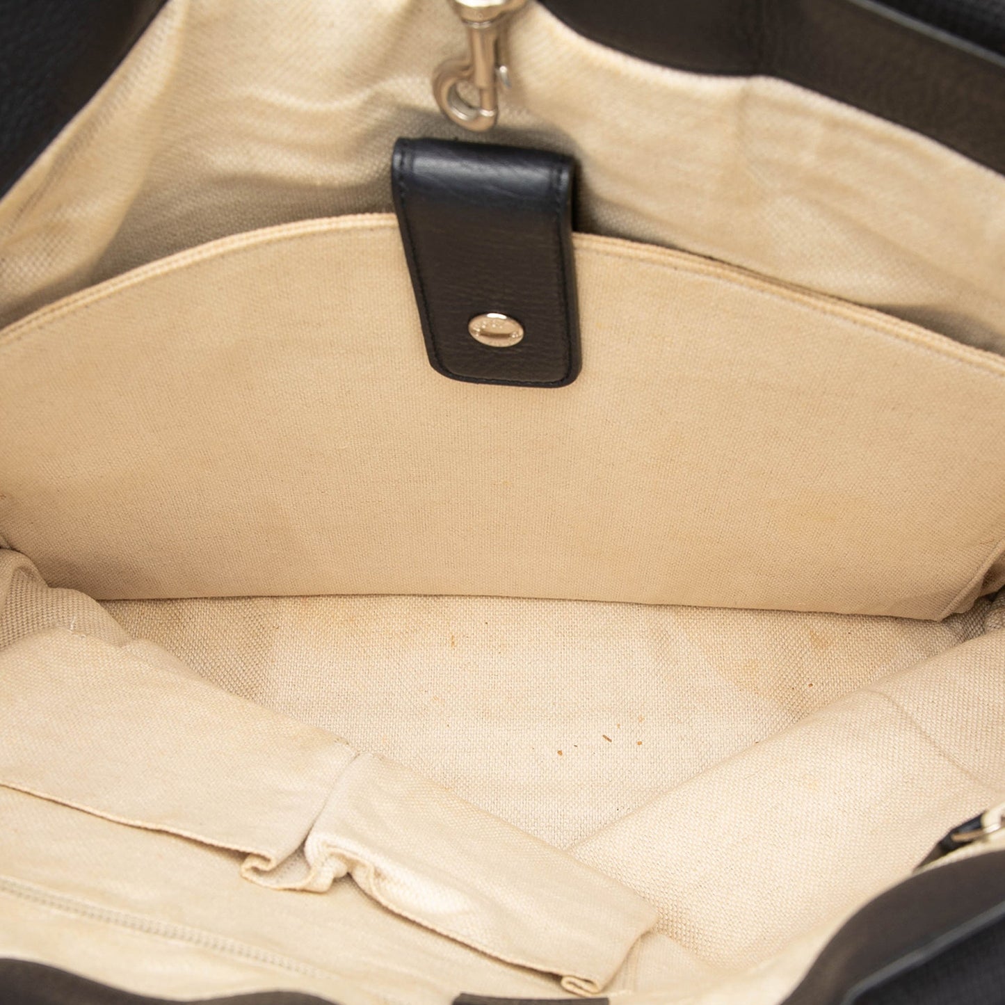 Gucci Calfskin Web Tote