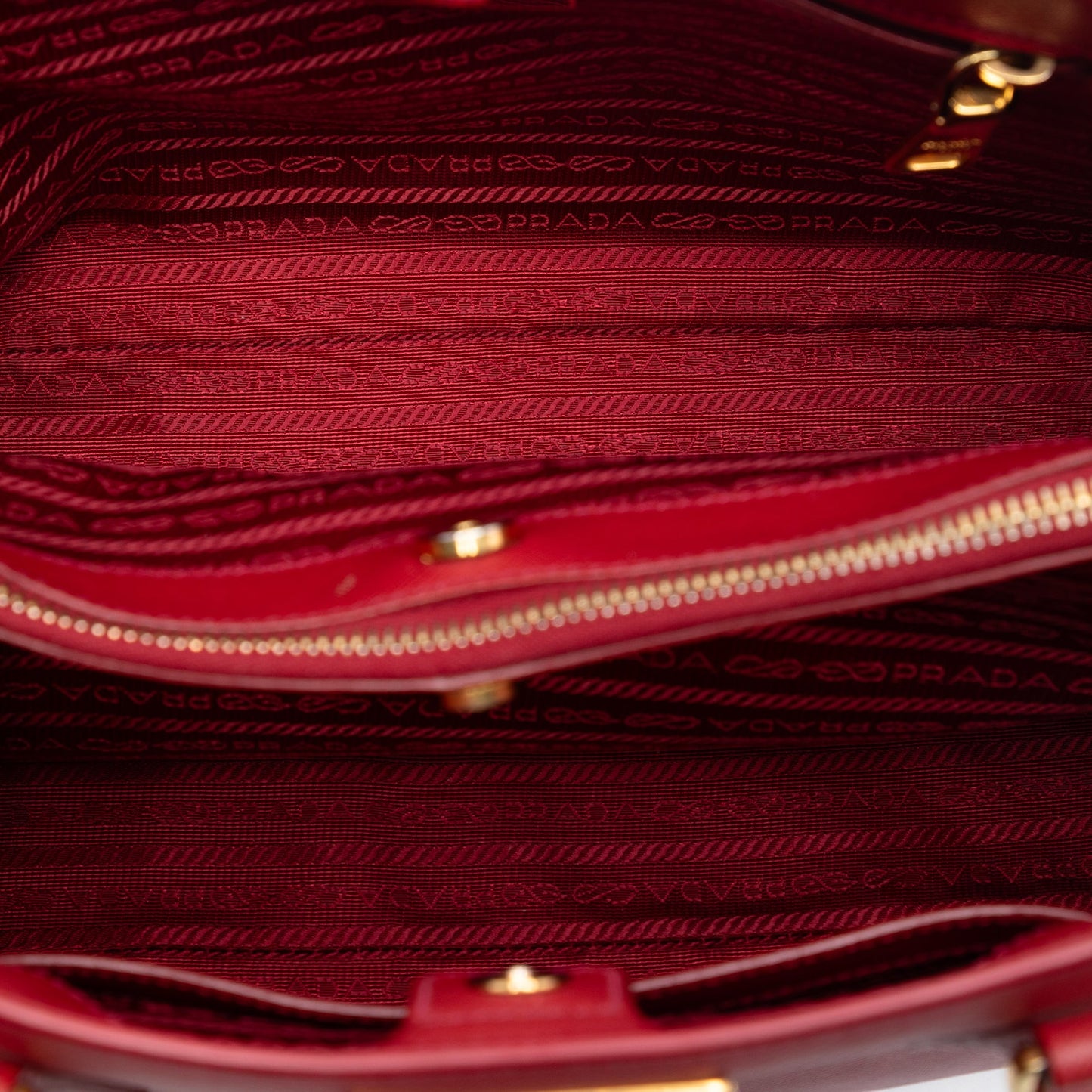 Prada Medium Saffiano Lux Galleria Satchel