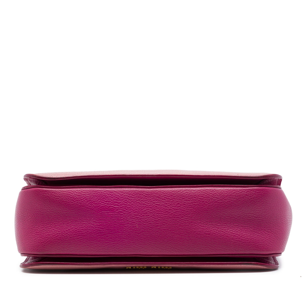 Miu Miu Bicolor Goatskin Madras Satchel