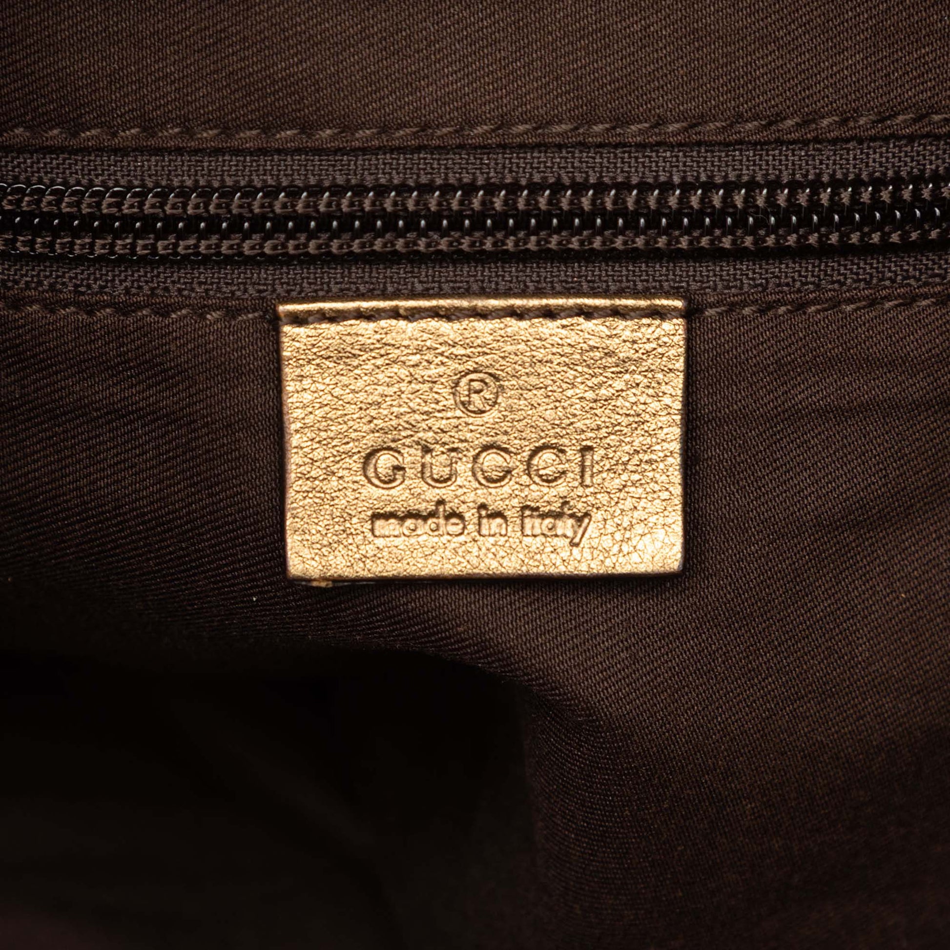 GG Canvas Web Duffle Bag