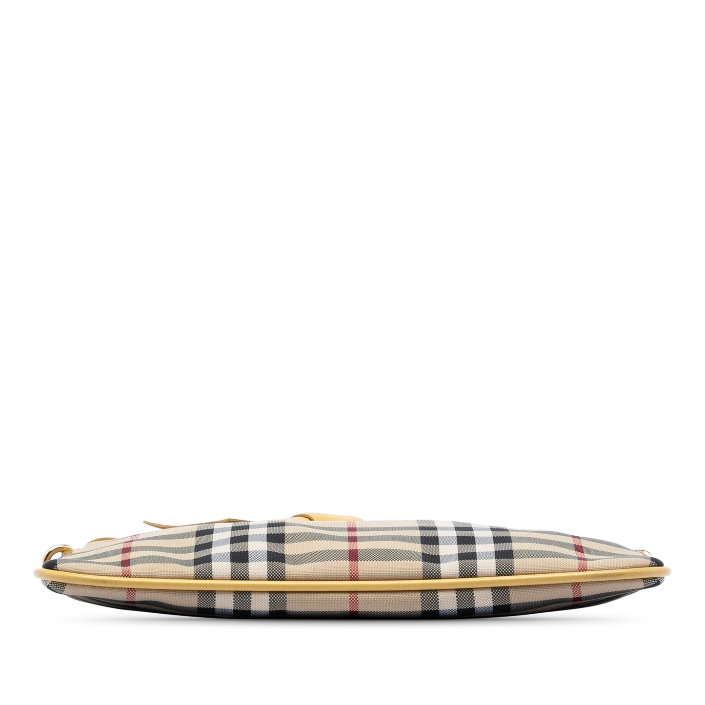 Haymarket Check Coated Canvas Bow Tie Crossbody