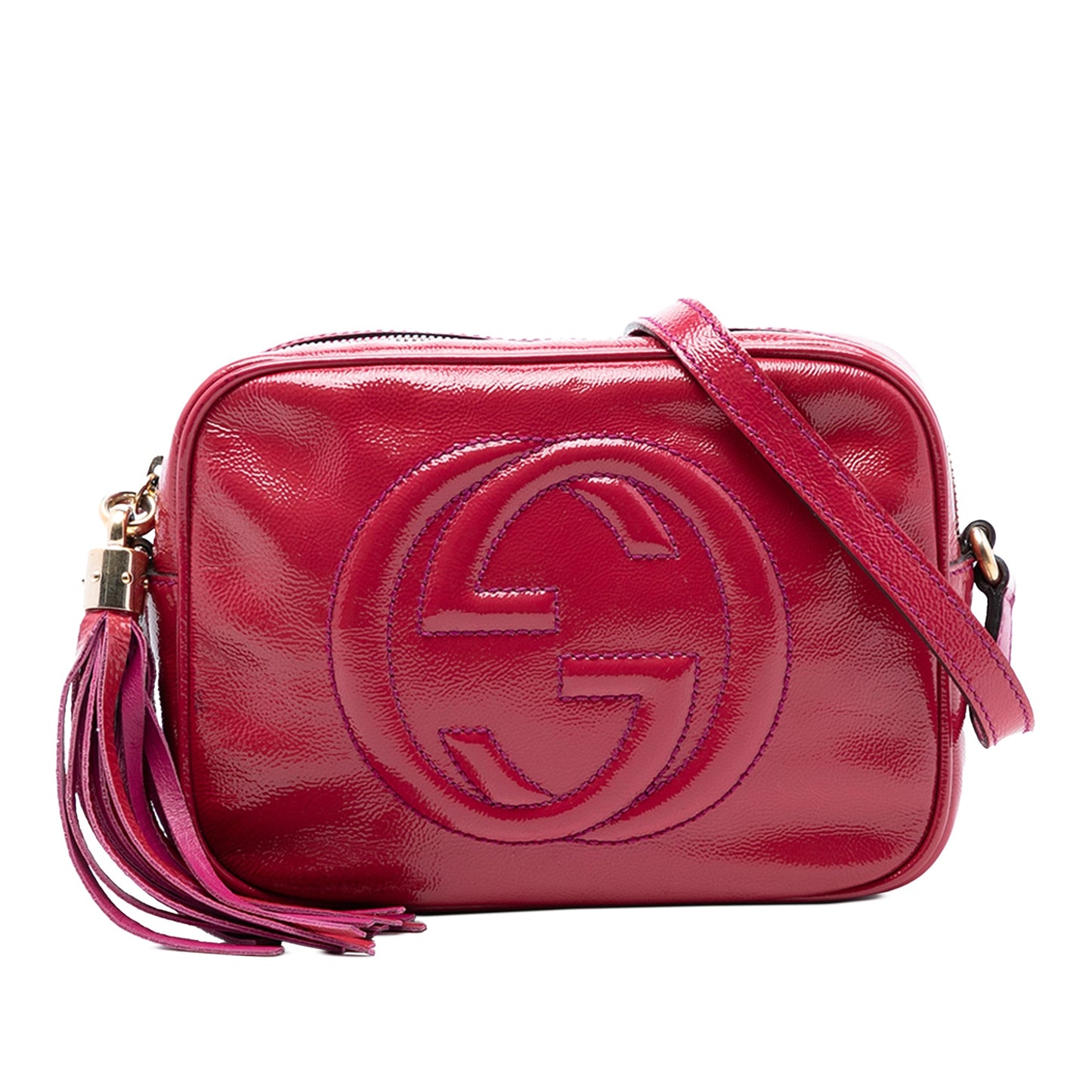 Gucci Patent Soho Disco Crossbody