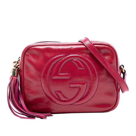 Gucci Patent Soho Disco Crossbody