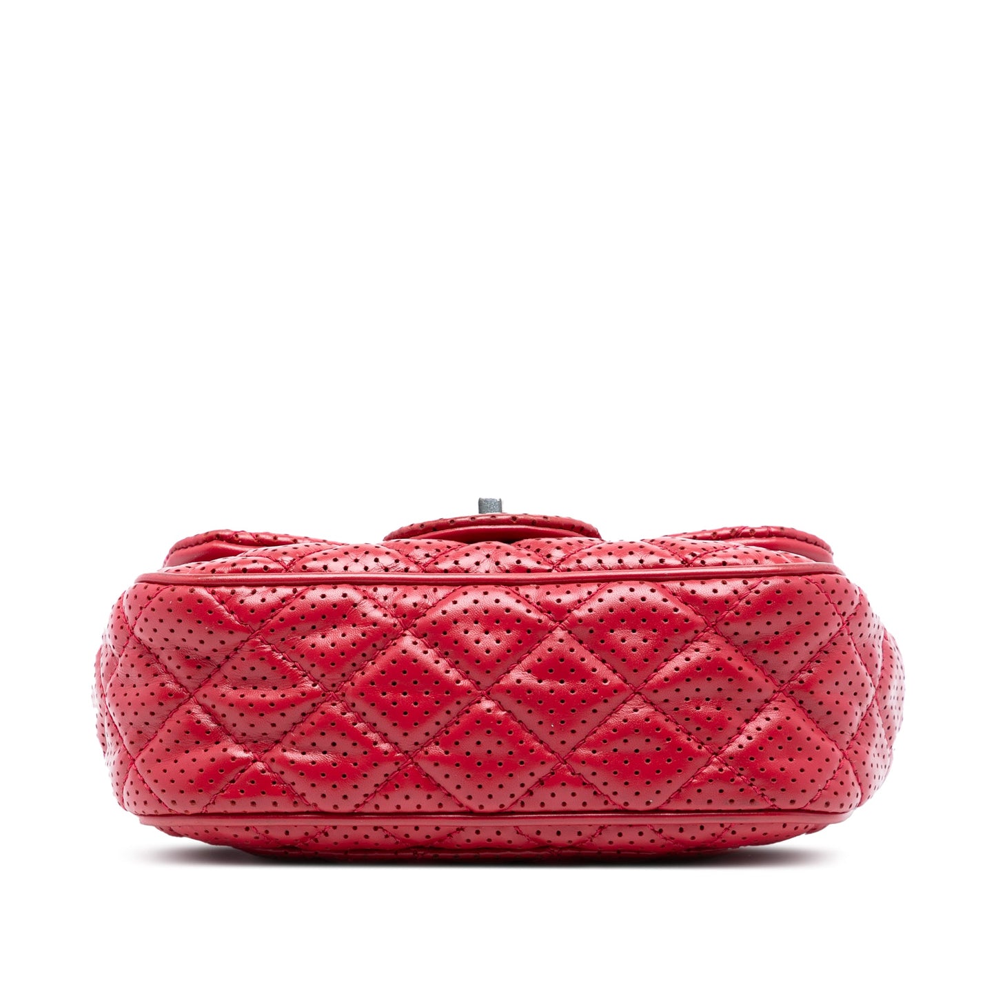 Chanel Mini Perforated Lambskin Punch Flap