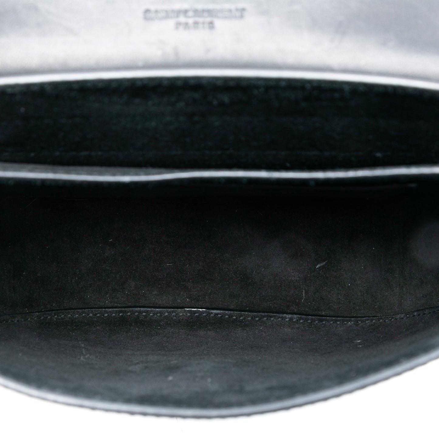 Saint Laurent Small Leather Monogram Kaia Crossbody