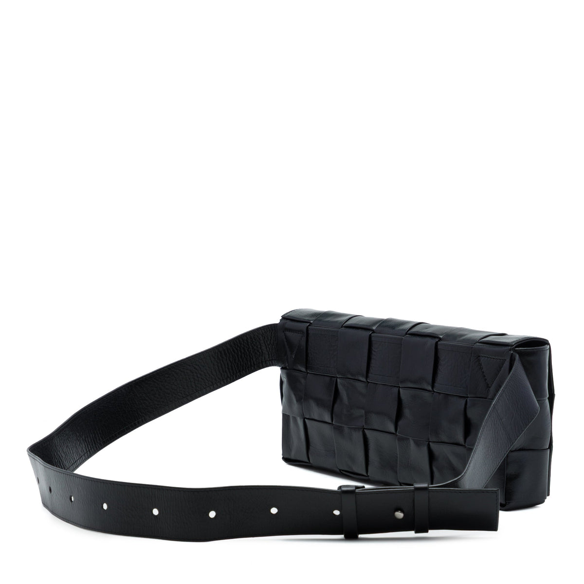 Bottega Veneta Stretch Paper Calfskin Intrecciato Cassette Crossbody
