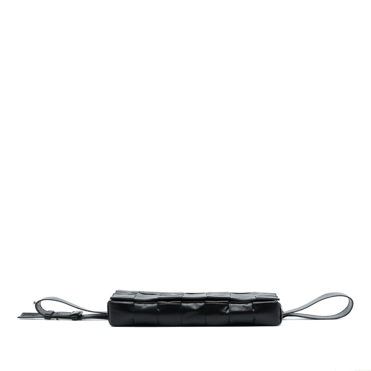 Bottega Veneta Stretch Paper Calfskin Intrecciato Cassette Crossbody