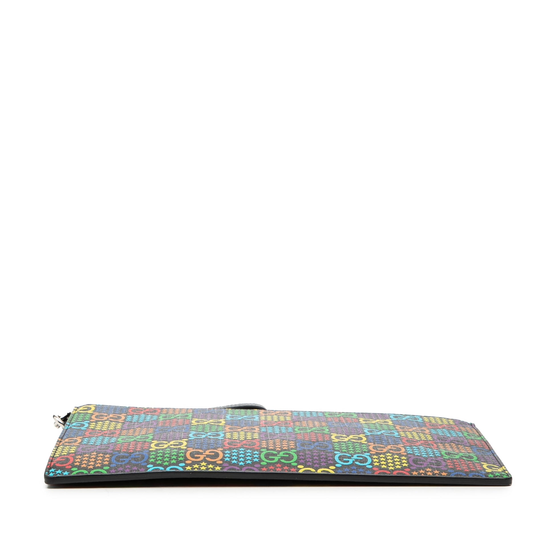 Gucci GG Supreme Psychedelic Zip Clutch