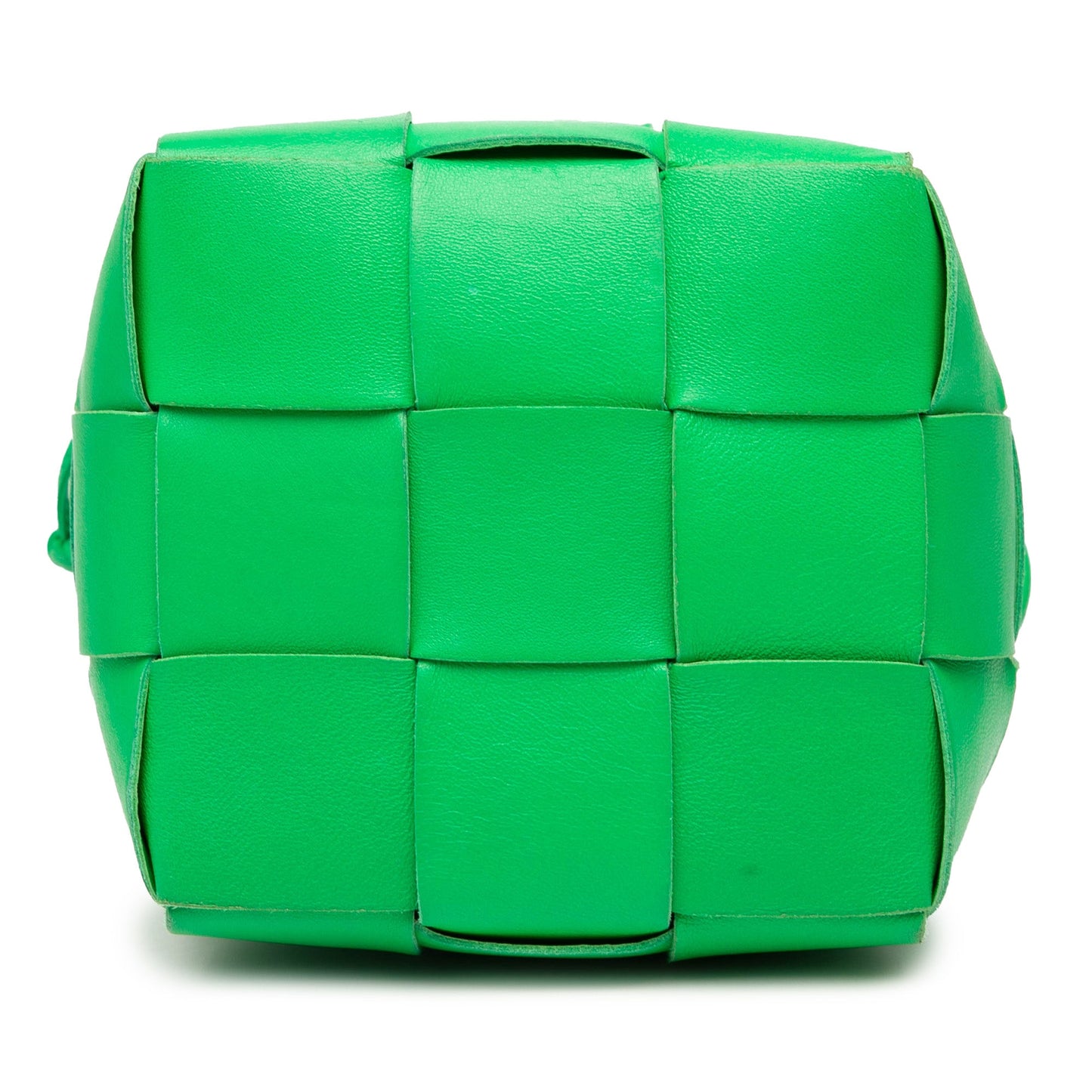 Bottega Veneta Small Nappa Maxi Intrecciato Cassette Bucket Bag